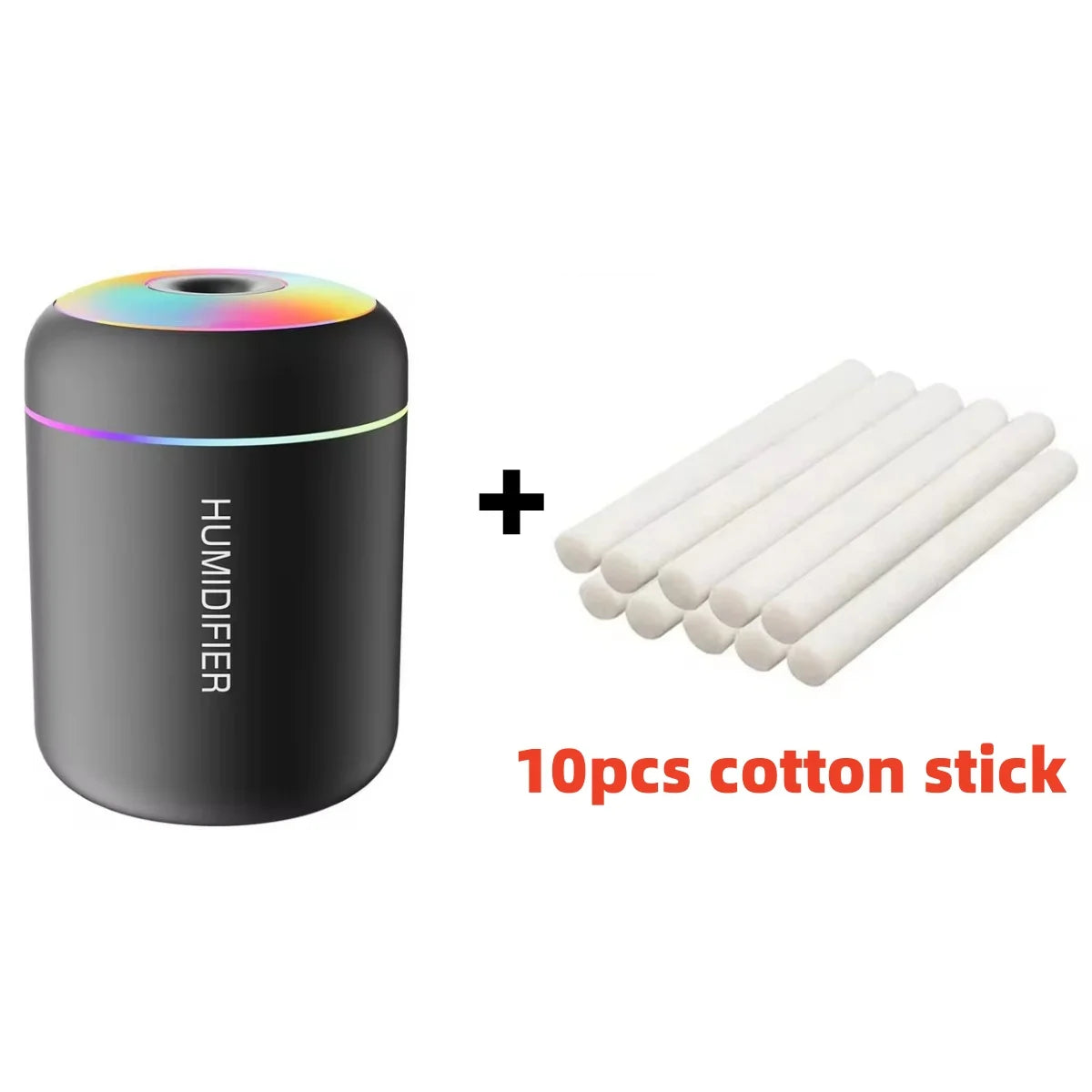 180ML Mini Air Humidifier USB Electric Aroma Diffuser For Car Home Bedroom