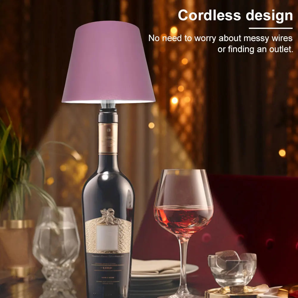 Wireless Wine Bottle Lamp